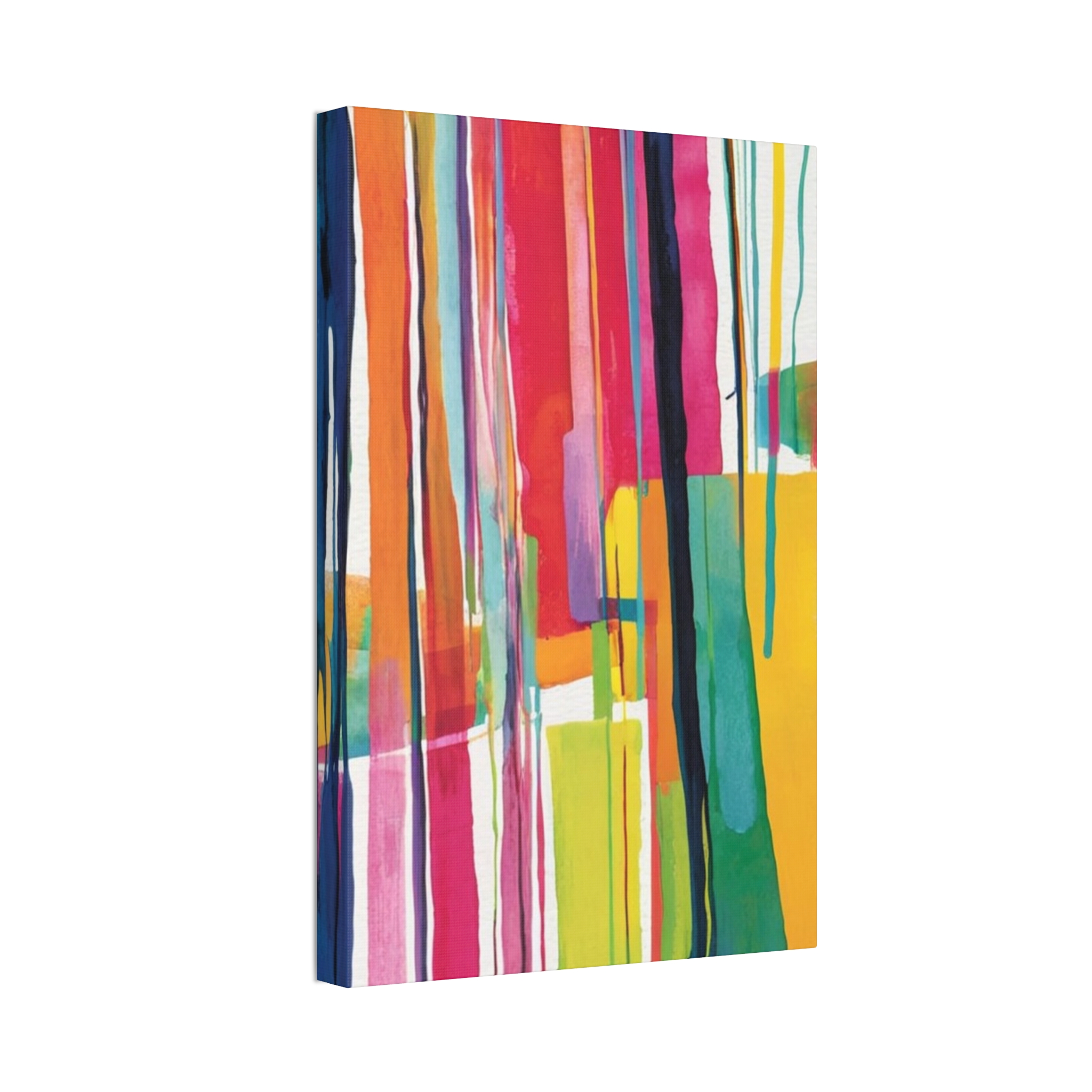 Peppy 1 - Abstract Painting Print on Stretched Canvas - Image 10